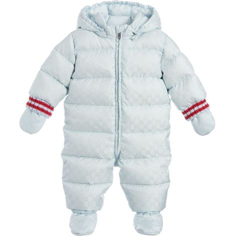 gucci onesie for baby girl|Gucci baby snowsuit.